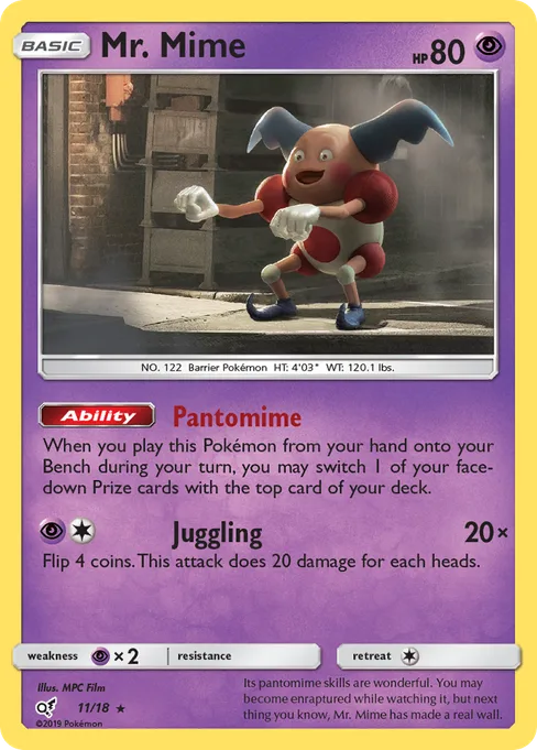 Mr. Mime, Detective Pikachu #11