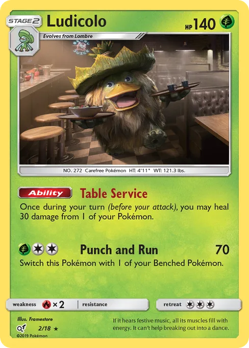 Ludicolo, Detective Pikachu #2
