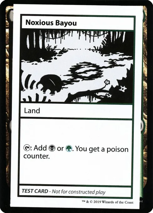 Noxious Bayou, Mystery Booster Playtest Cards 2021 #118