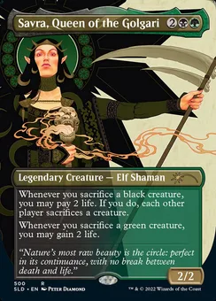 Savra, Queen of the Golgari, Normal