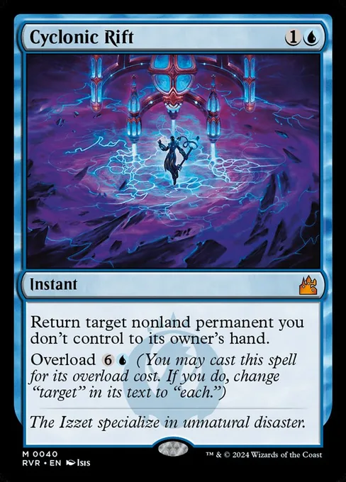 Cyclonic Rift, Ravnica Remastered #40