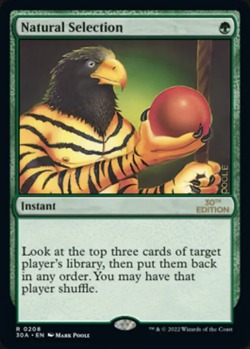 Natural Selection, 30th Anniversary Edition #208