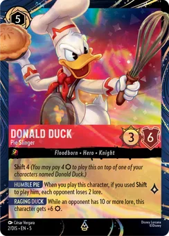 Donald Duck - Pie Slinger, Normal