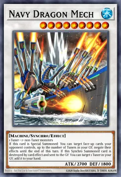 Navy Dragon Mech