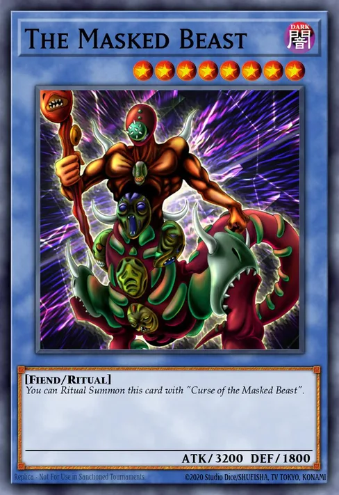The Masked Beast, Duelist League Series 2 participation cards #DL2-001