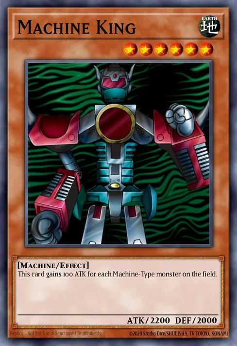 Machine King, Duelist League Series 4 participation card #DL4-001