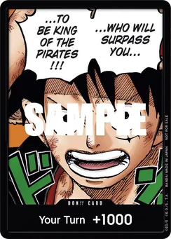 DON!! Card (Monkey.D.Luffy) (1st Anniversary DON!! Card Pack), Normal