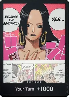 DON!! Card (Boa Hancock) (Double Pack Set Vol. 4), Normal