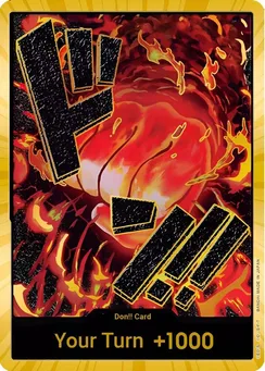 DON!! Card (Sakazuki) (Gold), Normal