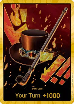 DON!! Card (Sabo) (Gold), Normal