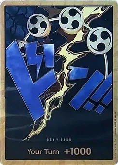 DON!! Card (Enel) (Gold), Normal
