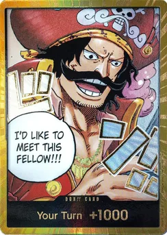 DON!! Card (Gol.D.Roger) (Gold), Normal