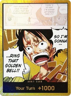 DON!! Card (Luffy) (Gold), Normal