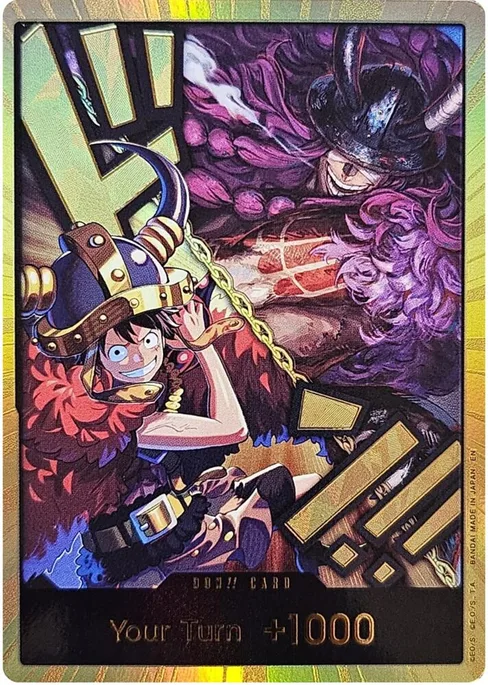 DON!! Card (Alternate Art) (Gold), BOOSTER PACK -THE WORLD’S STRONGEST WARRIORS #DON-710860