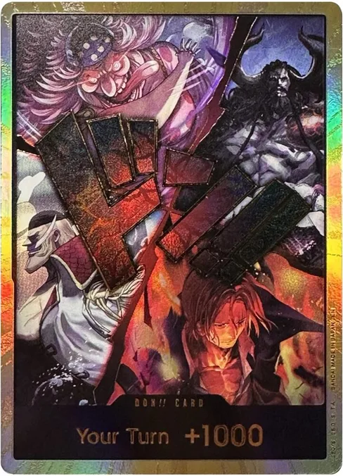 DON!! Card (Alternate Art) (The Four Emperors), DON-711421, Base, English
