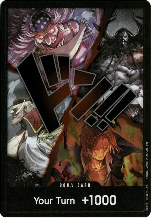 DON!! Card (Alternate Art) (The Four Emperors), BOOSTER PACK -THE WORLD’S STRONGEST WARRIORS #DON-712750