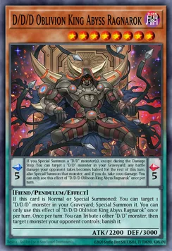 D/D/D Oblivion King Abyss Ragnarok