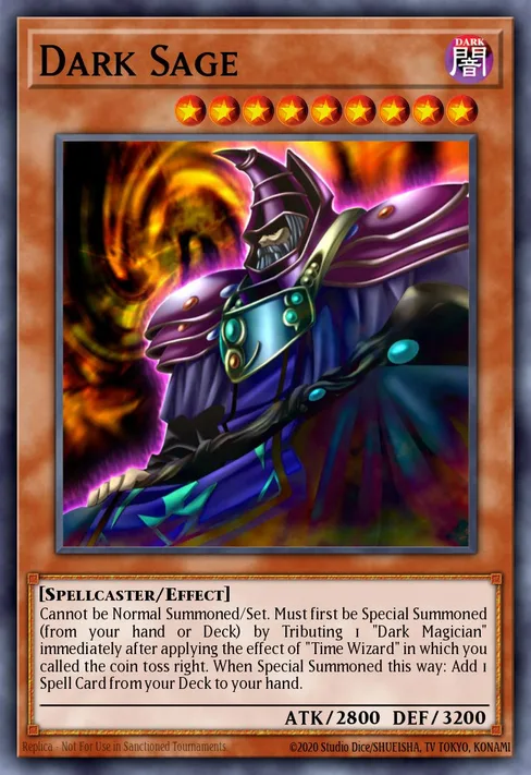 Dark Sage, Yu-Gi-Oh! The Dawn of Destiny promotional cards #DOD-002