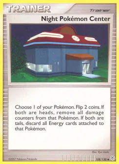 Night Pokémon Center, Normal