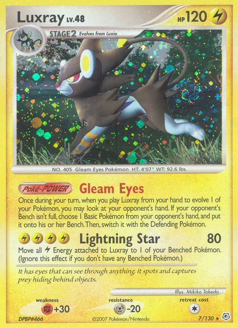 Luxray, Diamond & Pearl #7