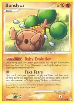 Bonsly, Normal