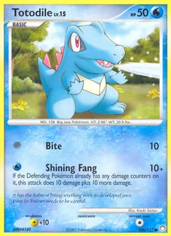 Totodile, Normal