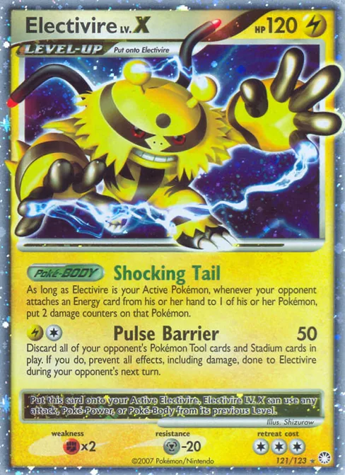 Electivire LV.X, Mysterious Treasures #121