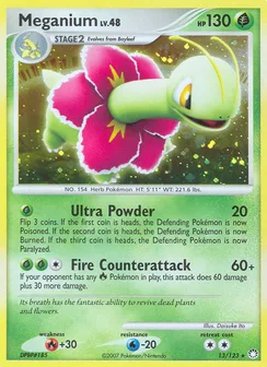 Meganium, Holofoil