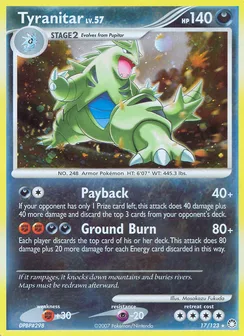 Tyranitar, Holofoil