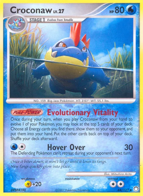 Croconaw, Mysterious Treasures #44