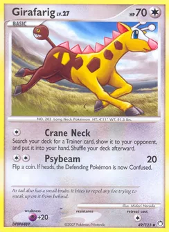 Girafarig, Normal