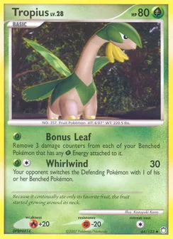 Tropius, Normal