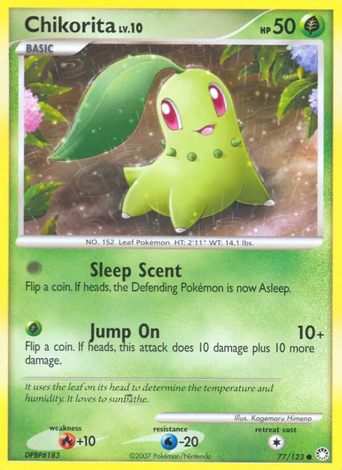 Chikorita, Mysterious Treasures #77