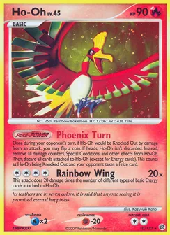 Ho-Oh, Holofoil