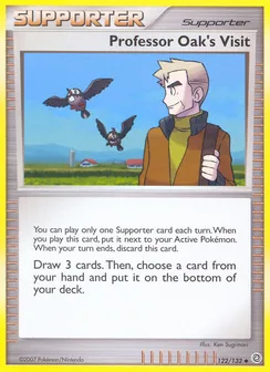 Professor Oak's Visit, Normal