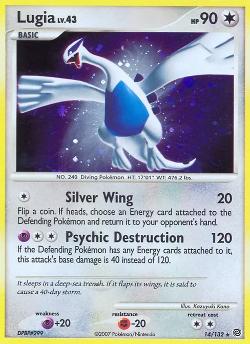 Lugia, Secret Wonders #14