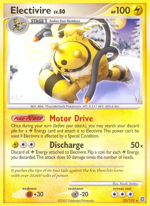 Electivire, Secret Wonders #25
