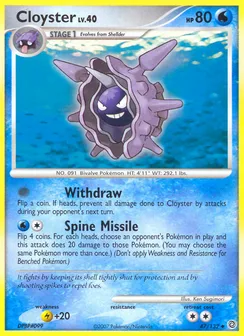 Cloyster, Normal