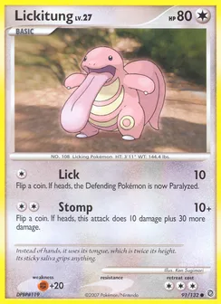 Lickitung, Normal