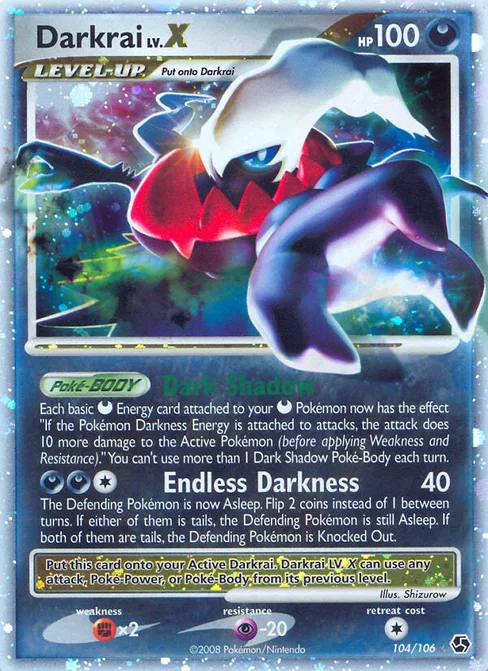 Darkrai LV.X, Great Encounters #104
