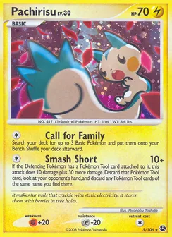 Pachirisu, Holofoil