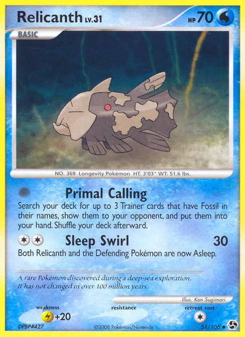 Relicanth, Great Encounters #51