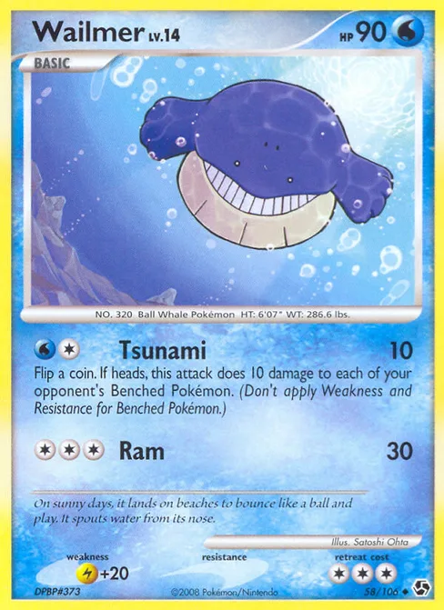 Wailmer, Great Encounters #58