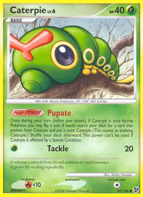Caterpie, Great Encounters #63