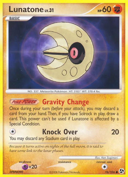 Lunatone, Great Encounters #76