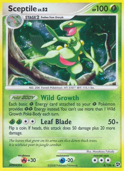Sceptile, Holofoil