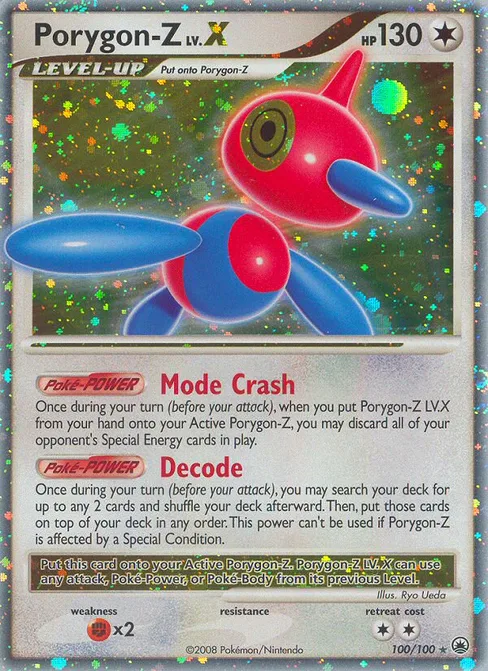 Porygon-Z LV.X, Majestic Dawn #100