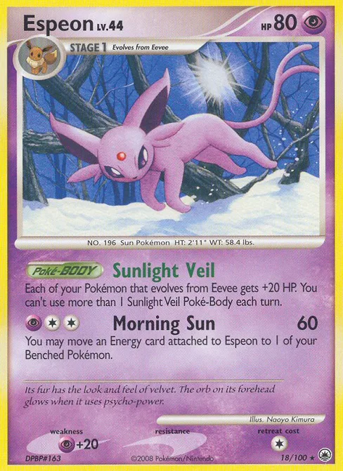 Espeon, Majestic Dawn #18