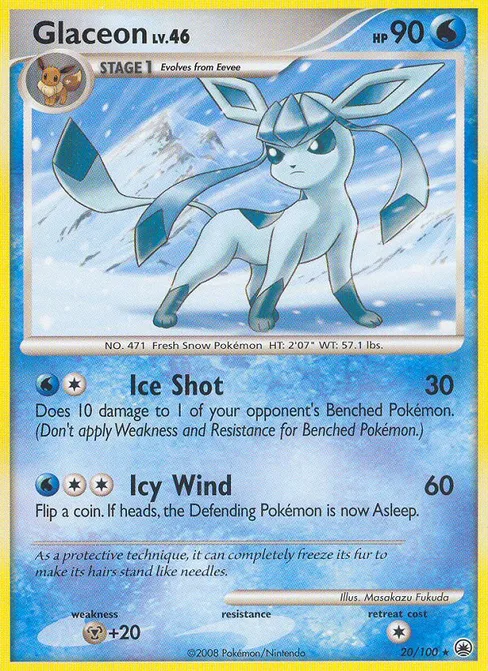 Glaceon, Majestic Dawn #20