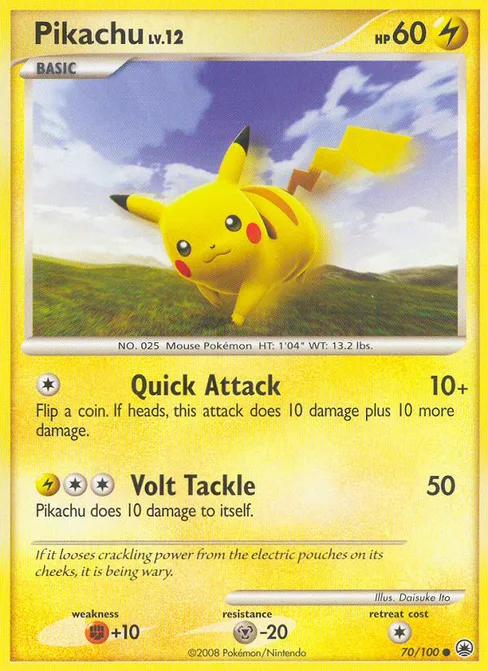 Pikachu, Majestic Dawn #70